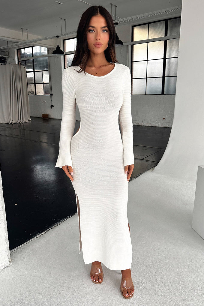 Milos Maxi Dress - White