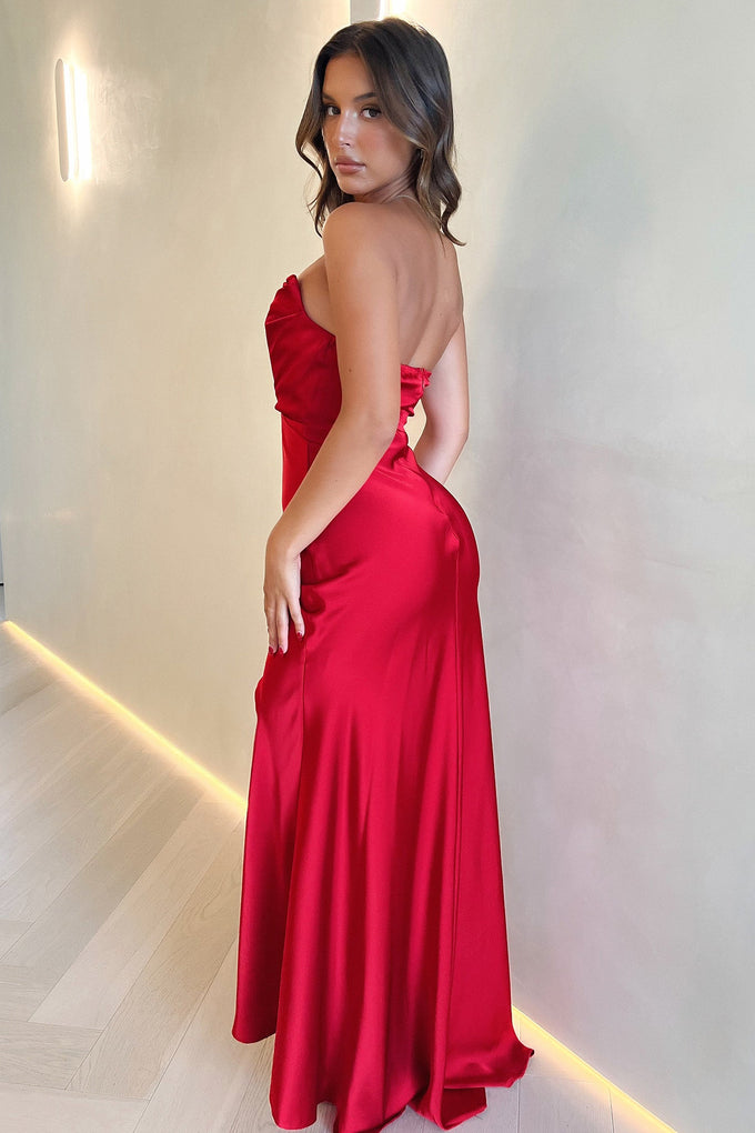 Oscar Maxi Dress - Red