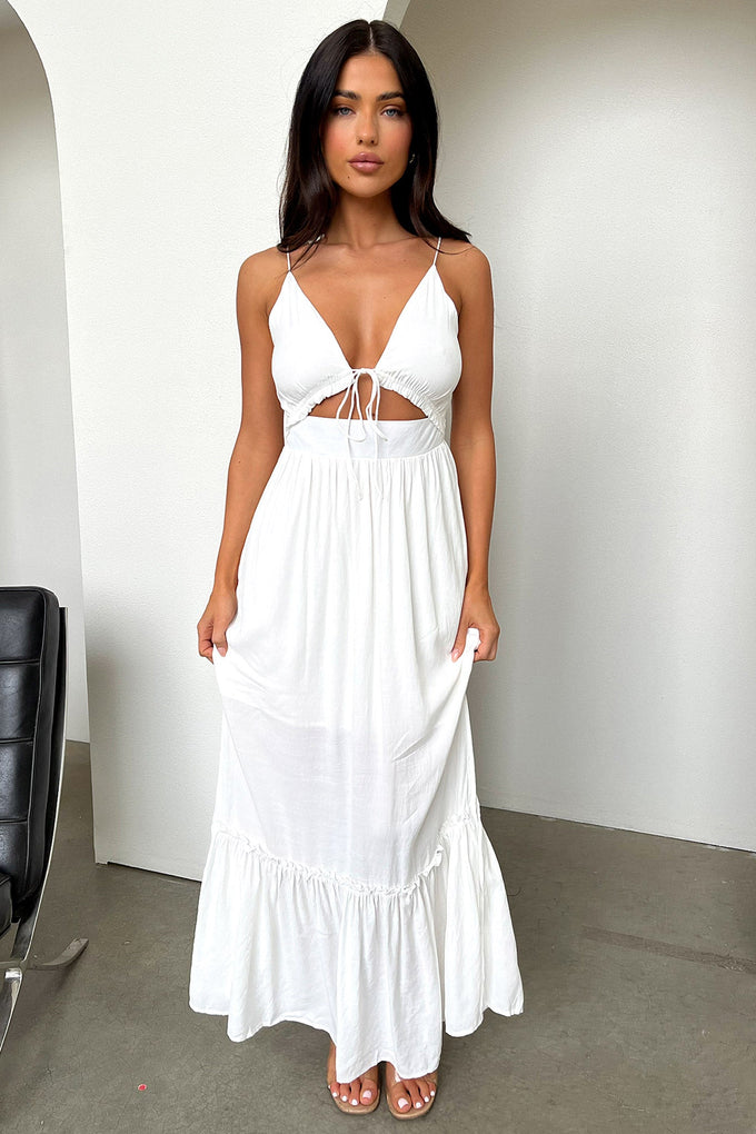 Primerose Maxi Dress - White
