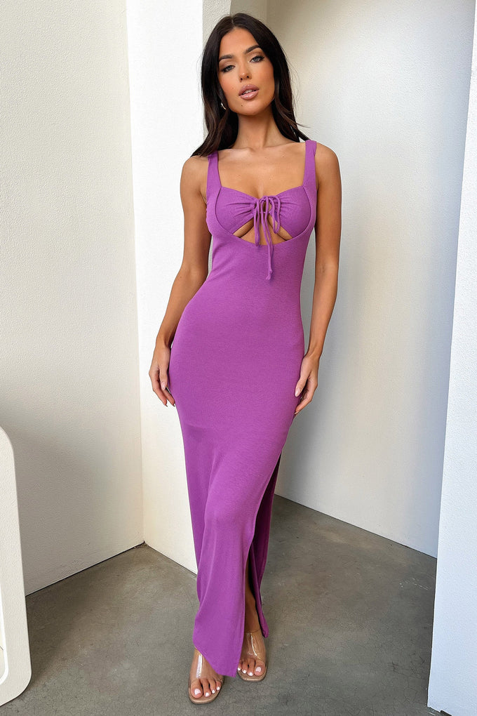 Romania Maxi Dress - Purple