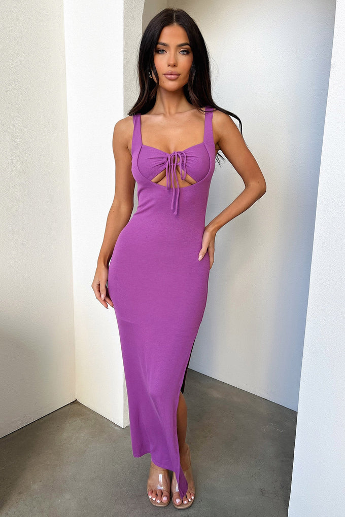 Romania Maxi Dress - Purple