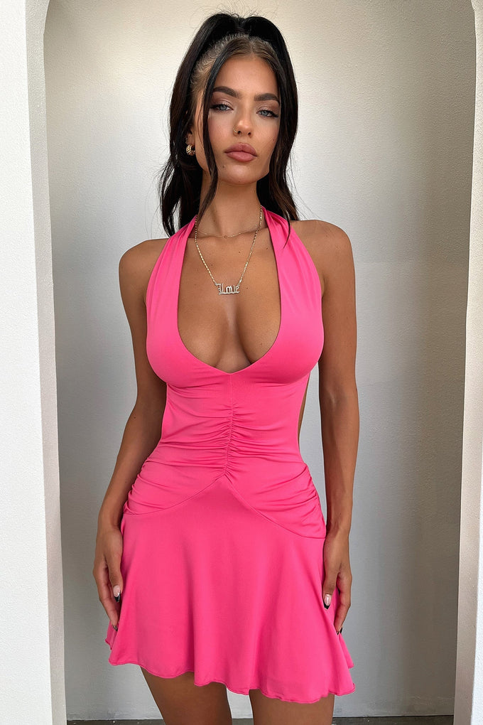 Sarisa Dress - Hot Pink