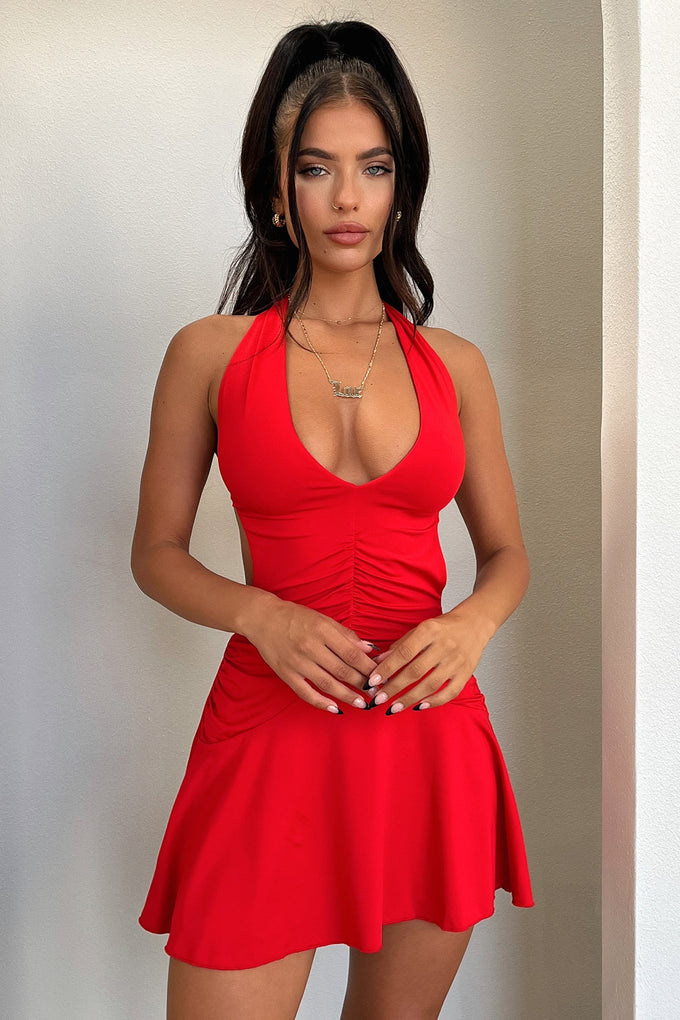 Sarisa Dress - Red
