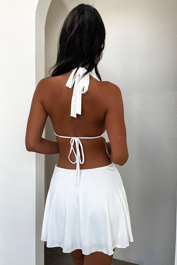 Sarisa Dress - White