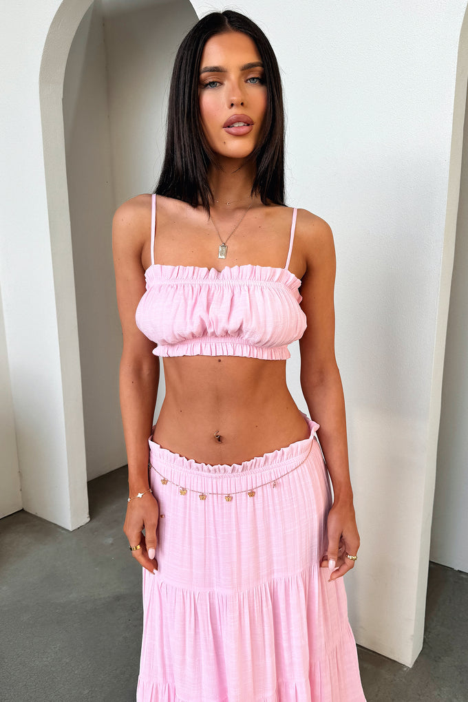 Selina Crop Baby Pink – Thats So Fetch US