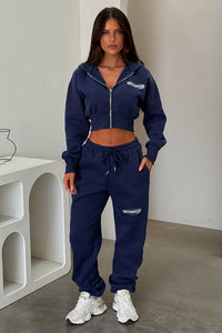 Series 10 Cropped Jacket - Navy – Thats So Fetch US