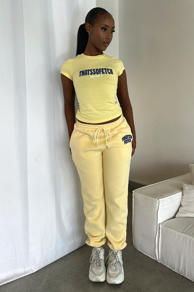 Series 5 Sweatpants - Yellow