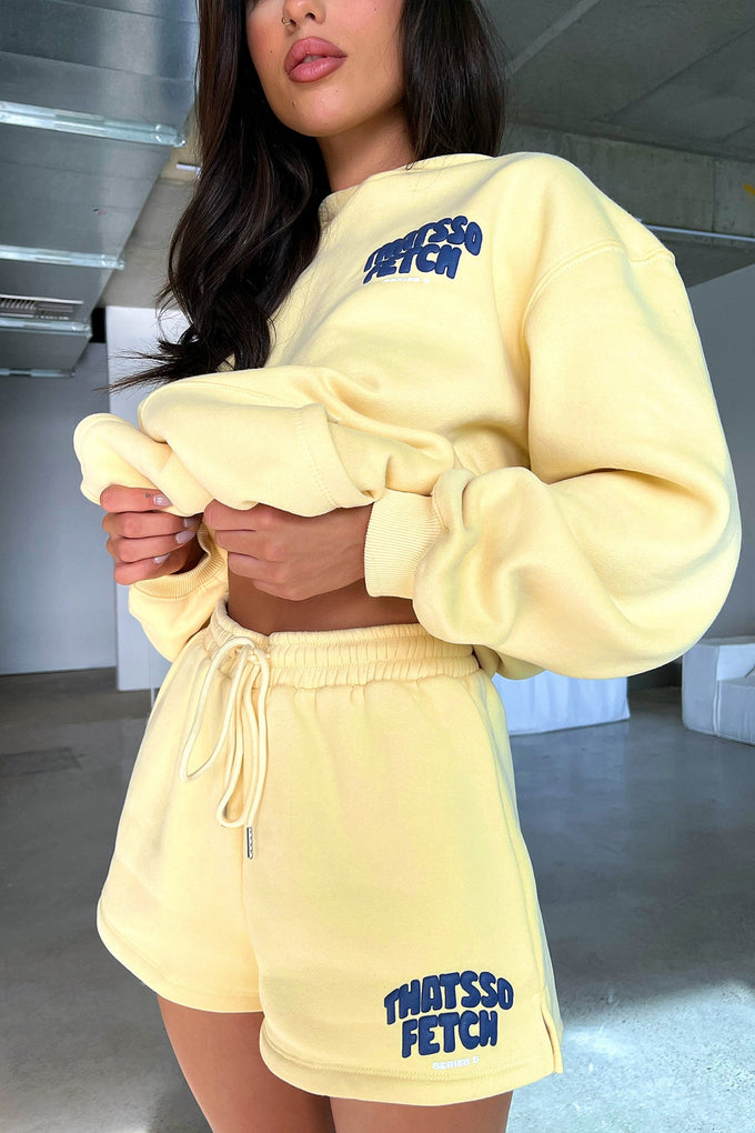 Series 5 Hoodie - Yellow – Thats So Fetch US
