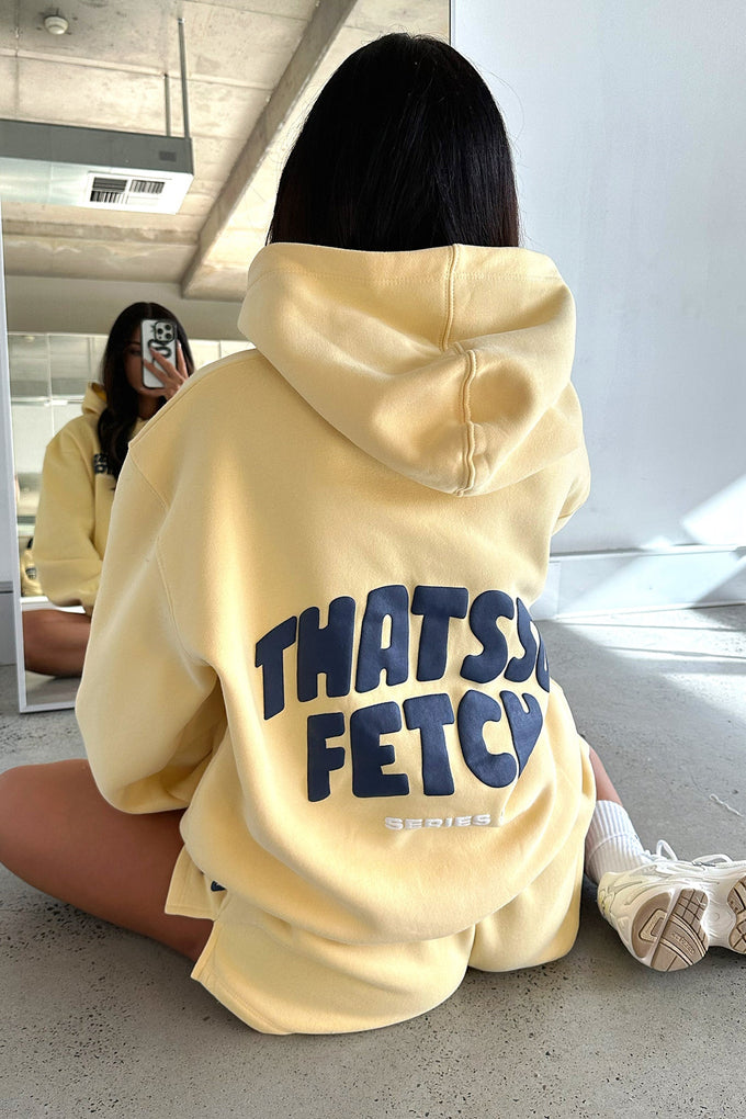 Series 5 Hoodie - Yellow – Thats So Fetch US