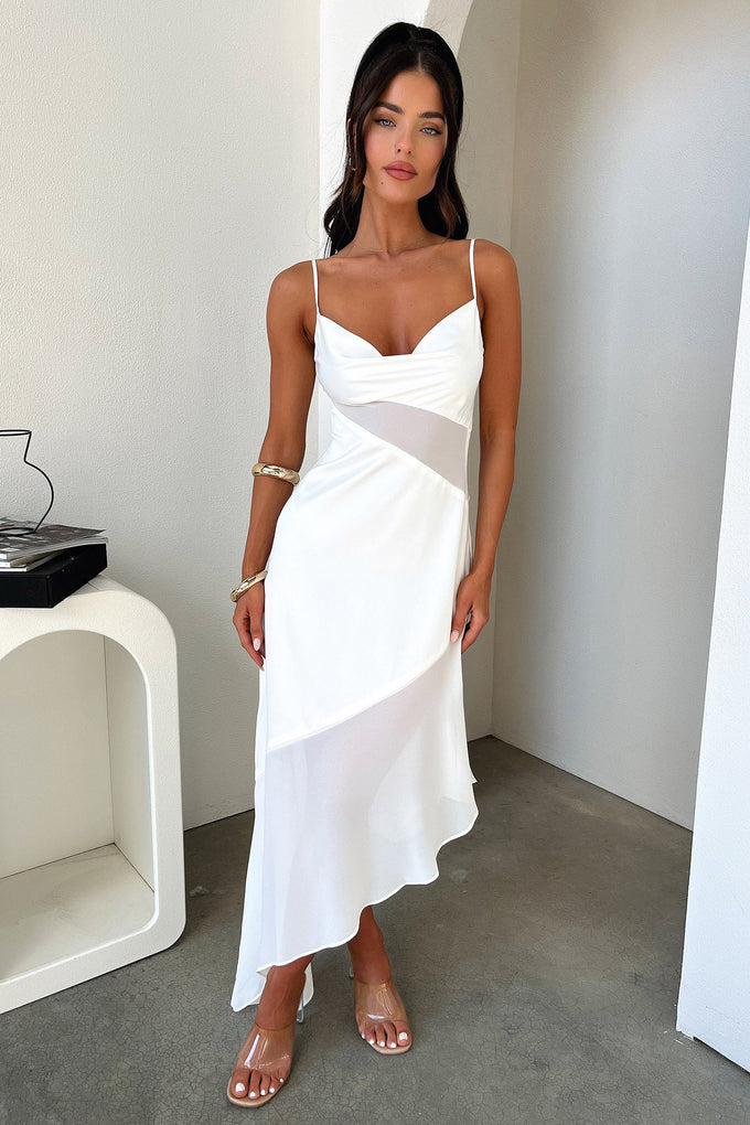 Talena Dress - White