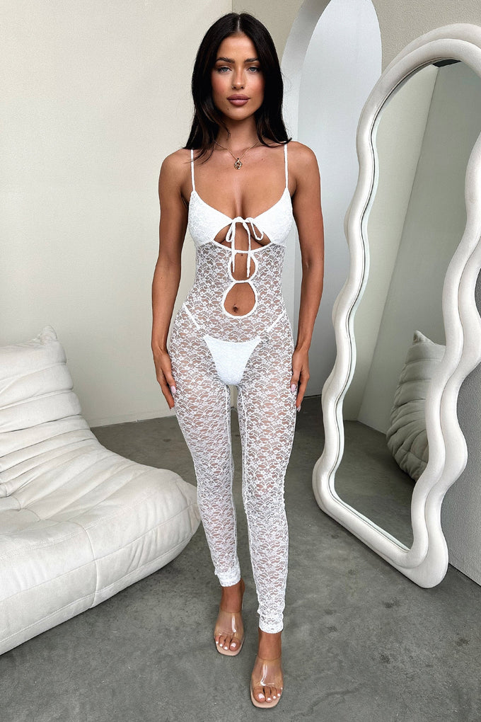 Tamsyn Jumpsuit - White