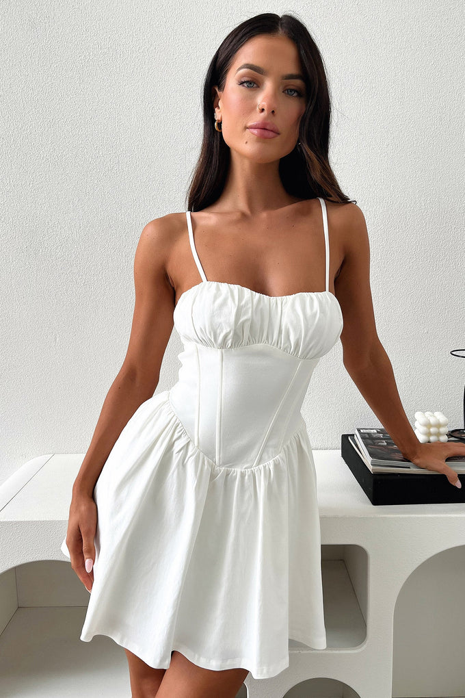 Zanaya Dress - White