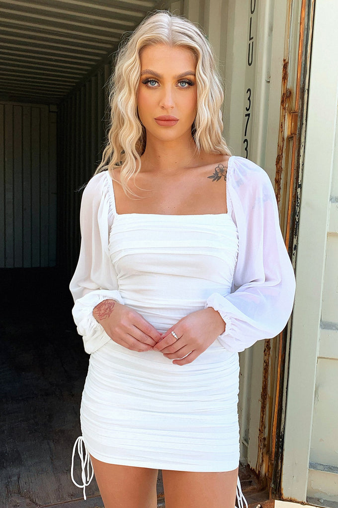 Lorde Dress - White