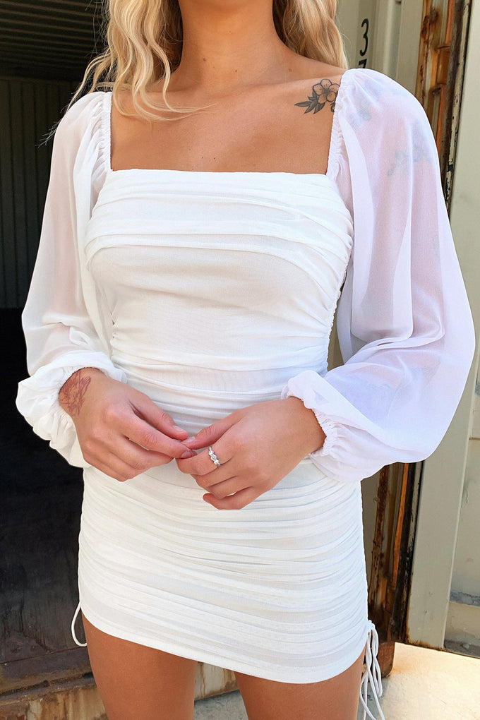 Lorde Dress - White