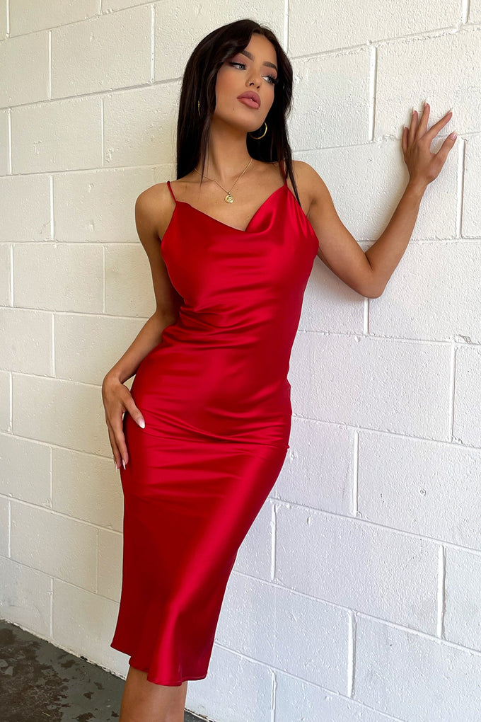 Aryan Dress - Red