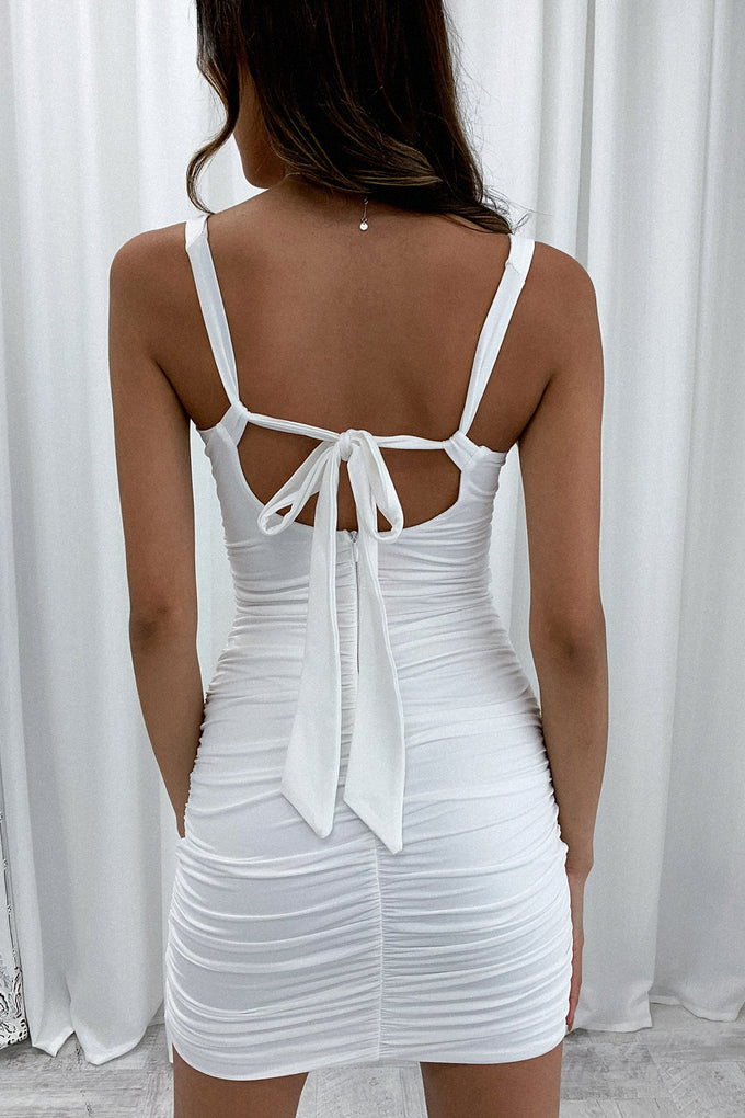 Autum Dress - White