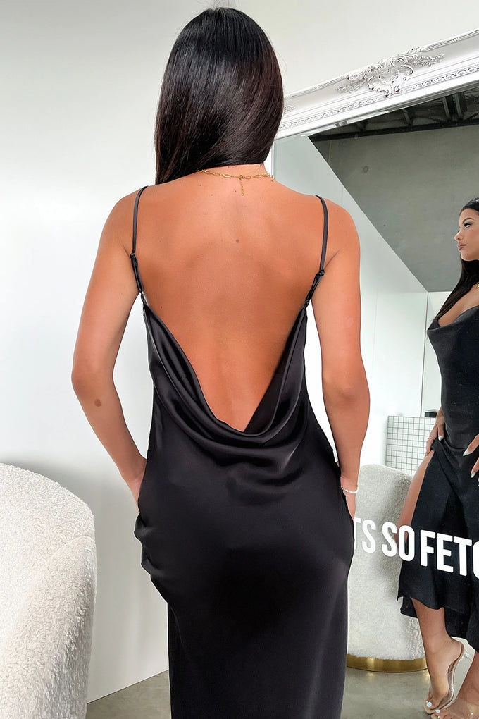 Melinda Maxi Dress - Black