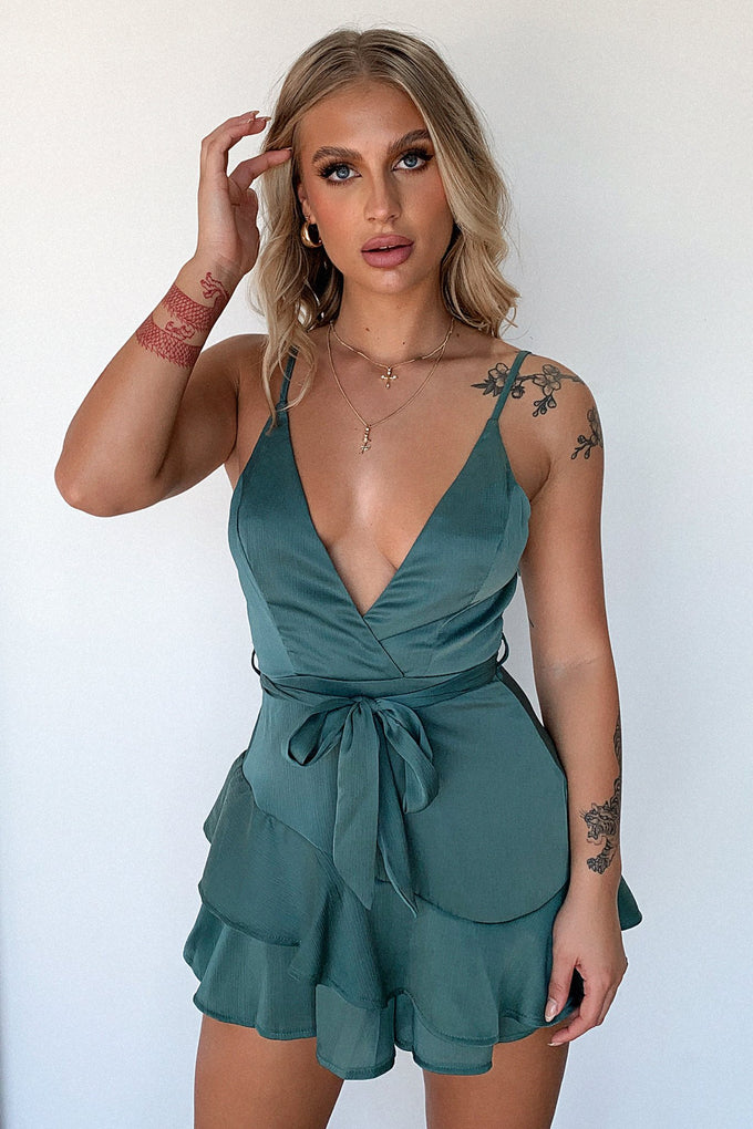 Coco Playsuit - Emerald