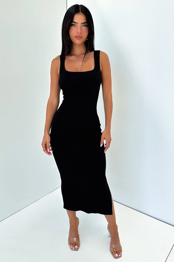 Courtney Maxi Dress - Black