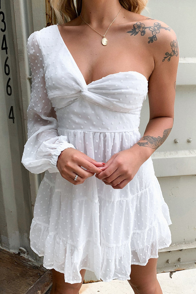 Georgia Dress - White