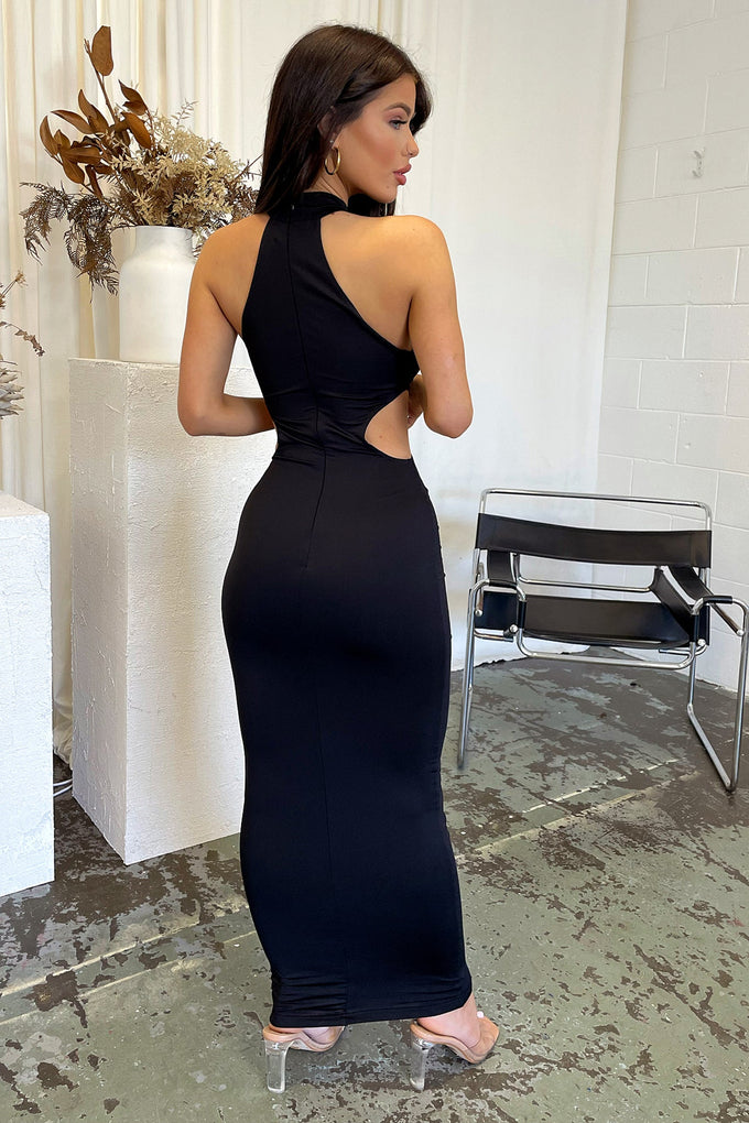 Gianna Maxi Dress - Black – Thats So Fetch US
