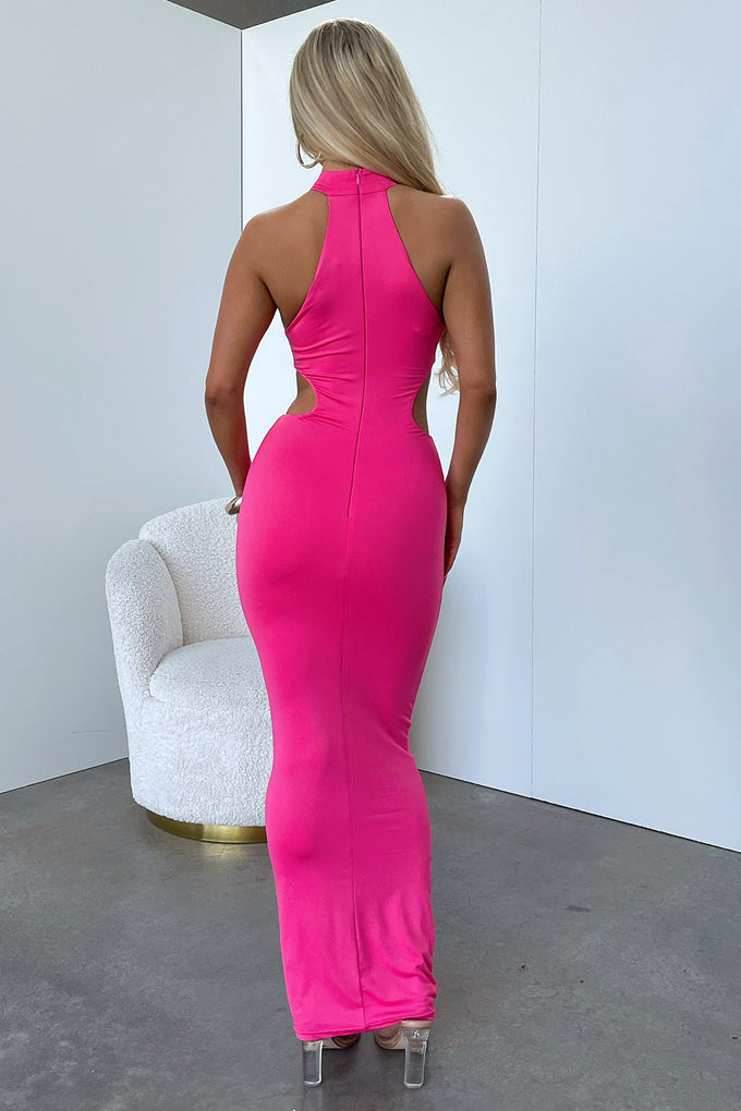 Gianna Maxi Dress - Hot Pink
