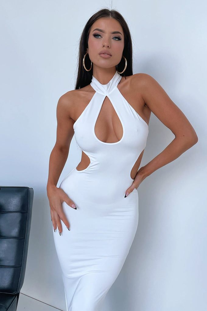 Gianna Maxi Dress - White