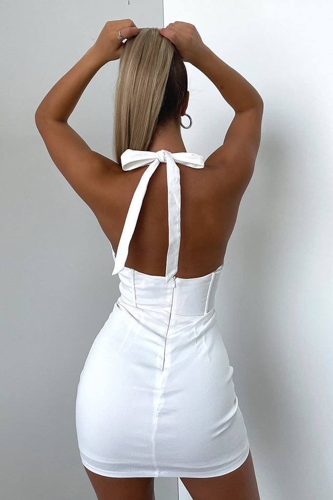 Jaycen Dress - White