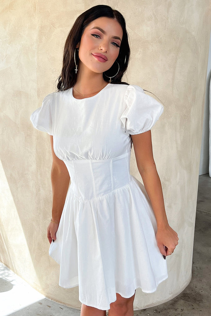 Jordyn Dress - White