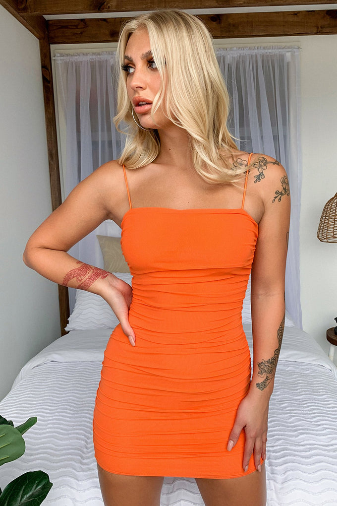 Landon Dress - Orange