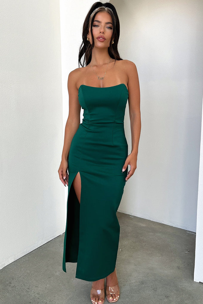 Lane Maxi Dress - Emerald – Thats So Fetch US