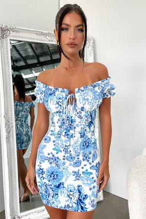 mini white dress with feathers Love Awaits feather mini dress in White