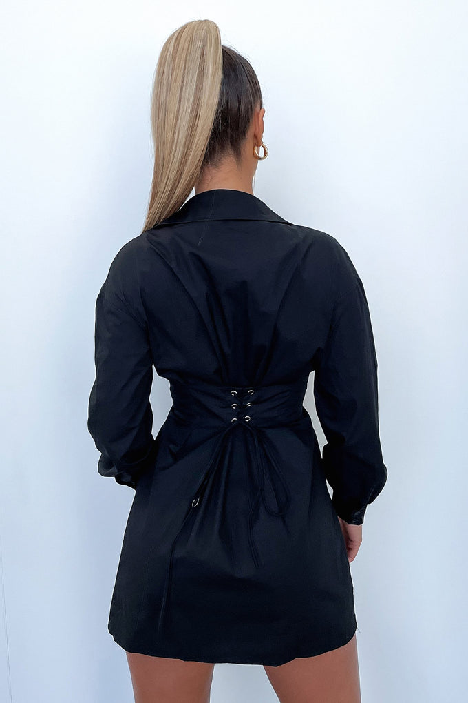 Markez T-Shirt Dress - Black