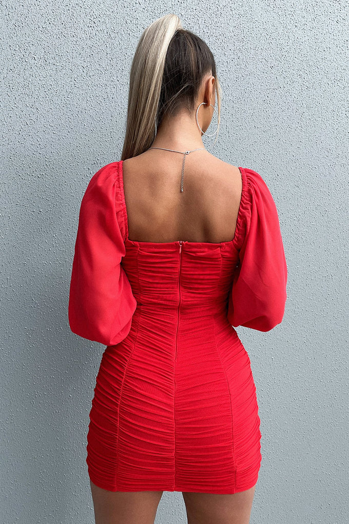 Martini Dress - Red