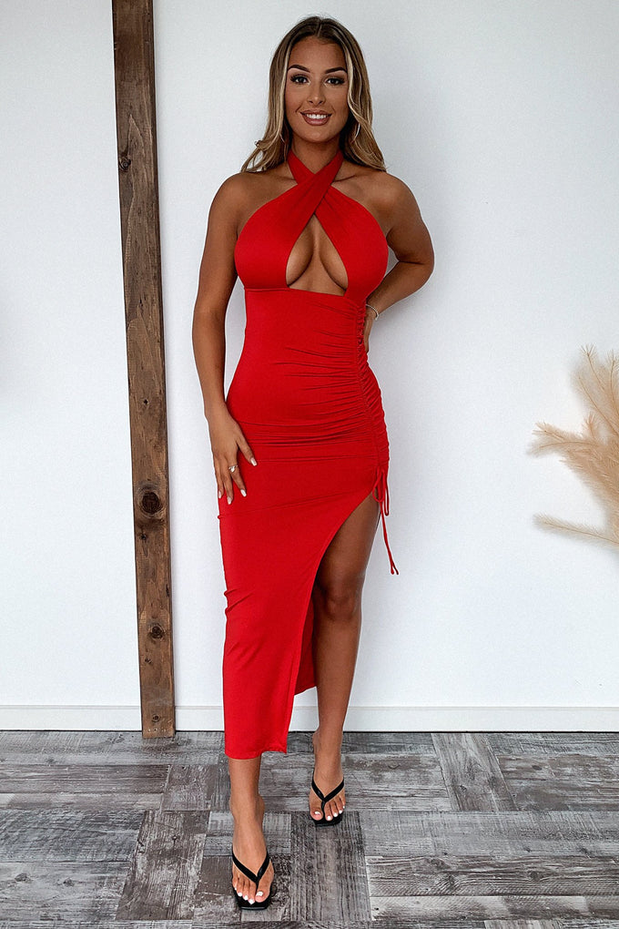 Jasmine Dress - Red