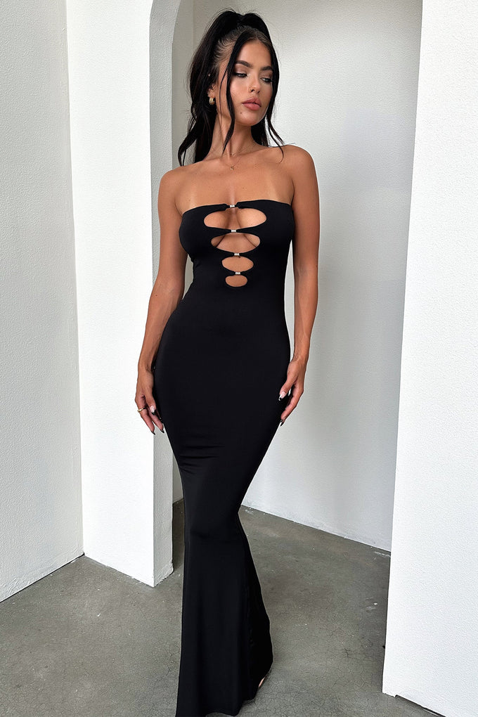 Miami Maxi Dress - Black