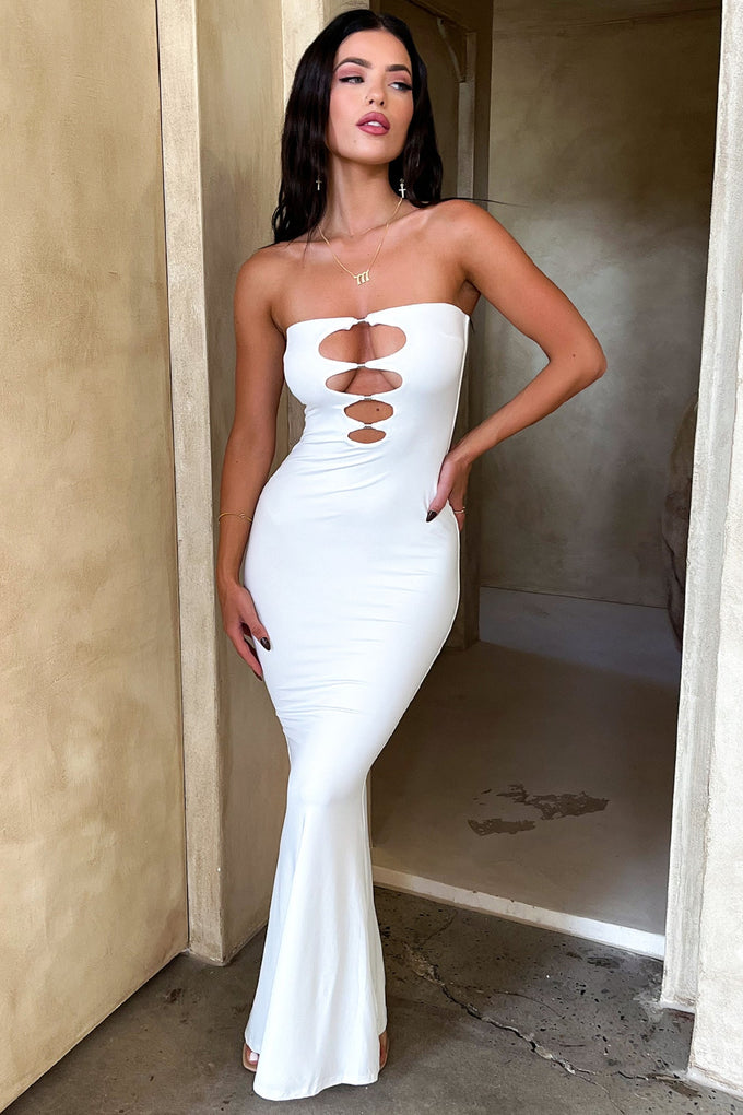 Miami Maxi Dress - White