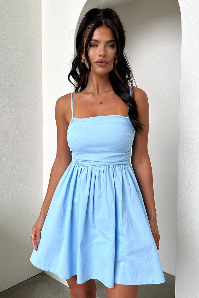 Miley Mini Dress - Blue Miley Mini Dress - Blue