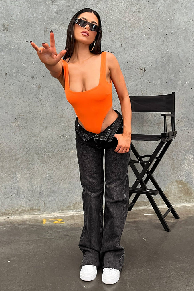 Moxy Bodysuit - Orange