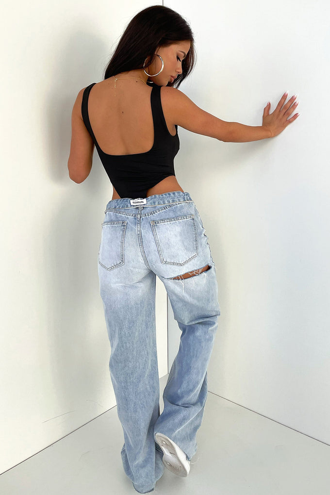Serena Denim Jeans - Blue