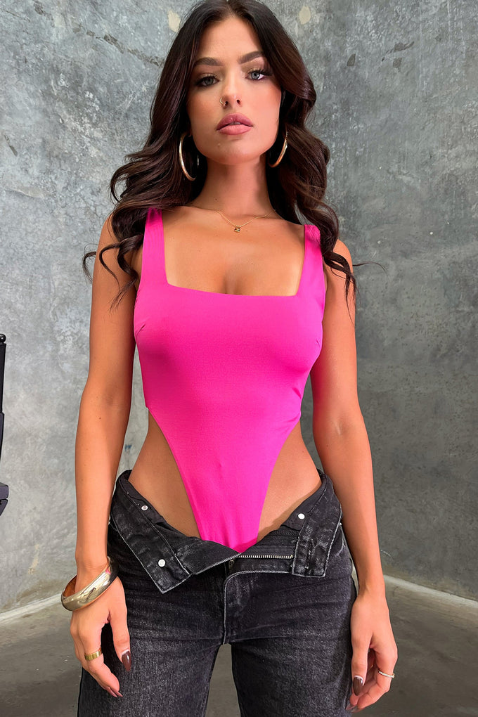 Moxy Bodysuit - Hot Pink