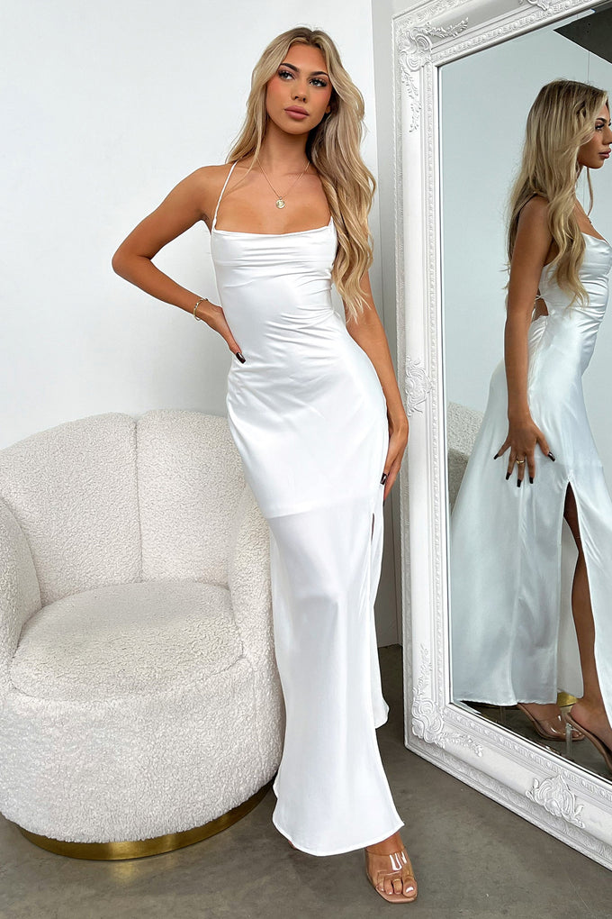 Olivia Maxi Dress - White