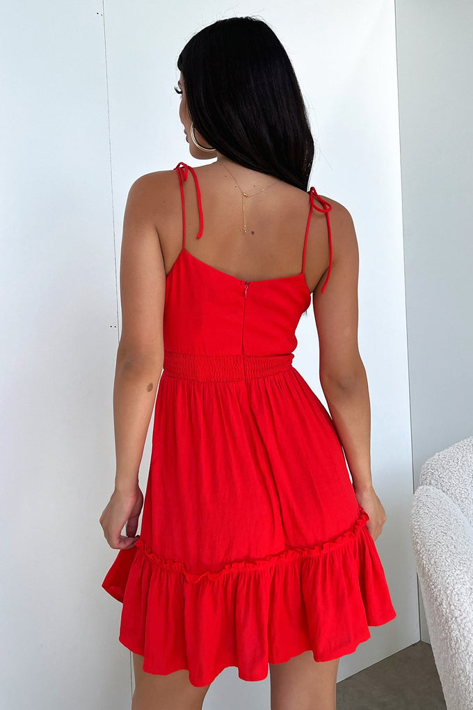Primerose Dress - Red