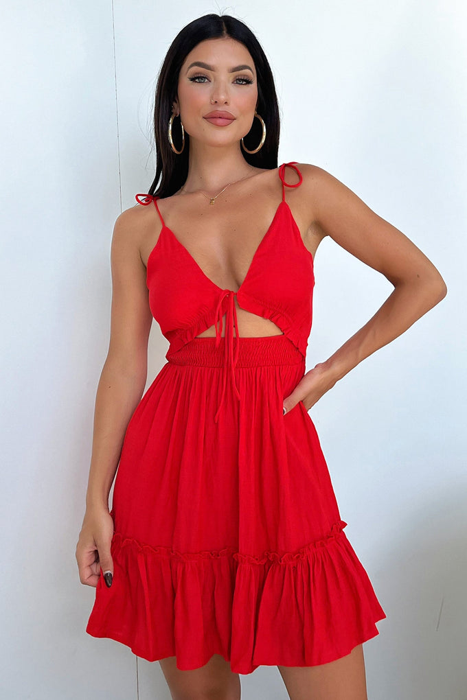 Primerose Dress - Red