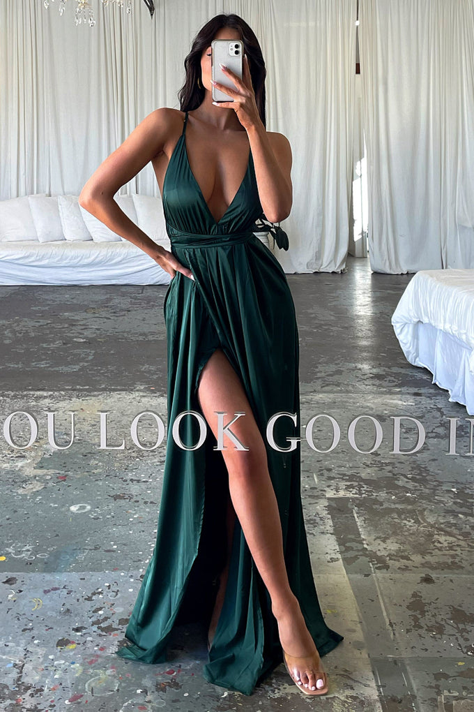 Scarlett Dress - Emerald Green Thats So Fetch US Scarlett Dress - Emerald Green Thats So Fetch US