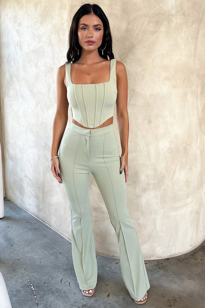 Token Flare Pants - Sage – Thats So Fetch US