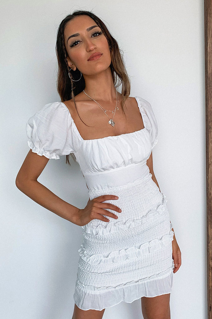 Wonder Dress - White