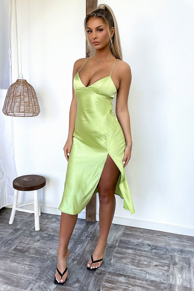 Zafari Midi Dress - Green